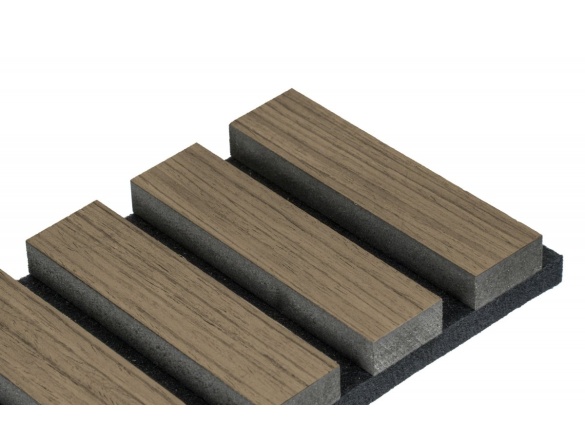 G21 Akustický panel  270x60,5x2,1 cm, kouřový dub
