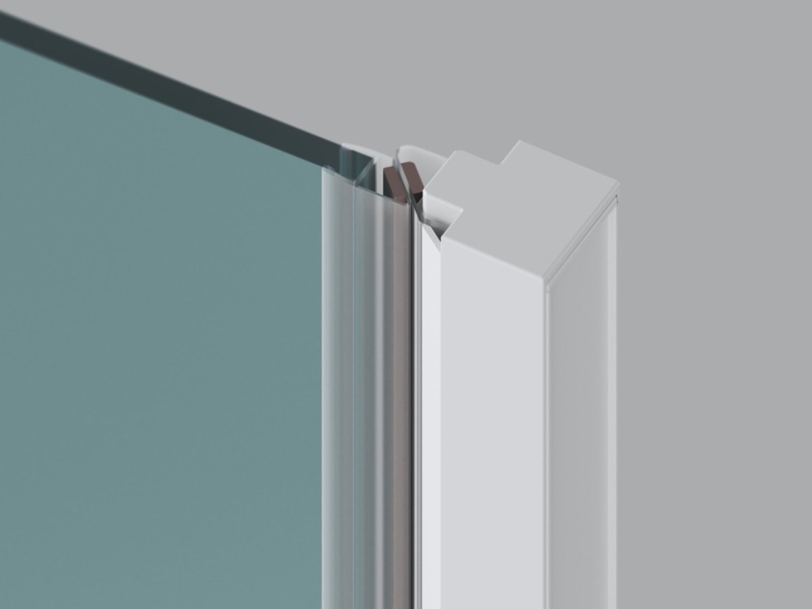 Ravak COSD2 110, lesk+transparent