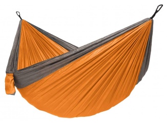 Hamaky pro dva –  Hamaka Camping double PRO oranžová