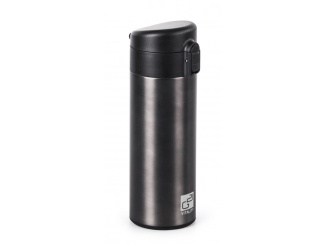 Láhve a termosky –  G21 Termoláhev  na pití, 350 ml, ocelově šedá