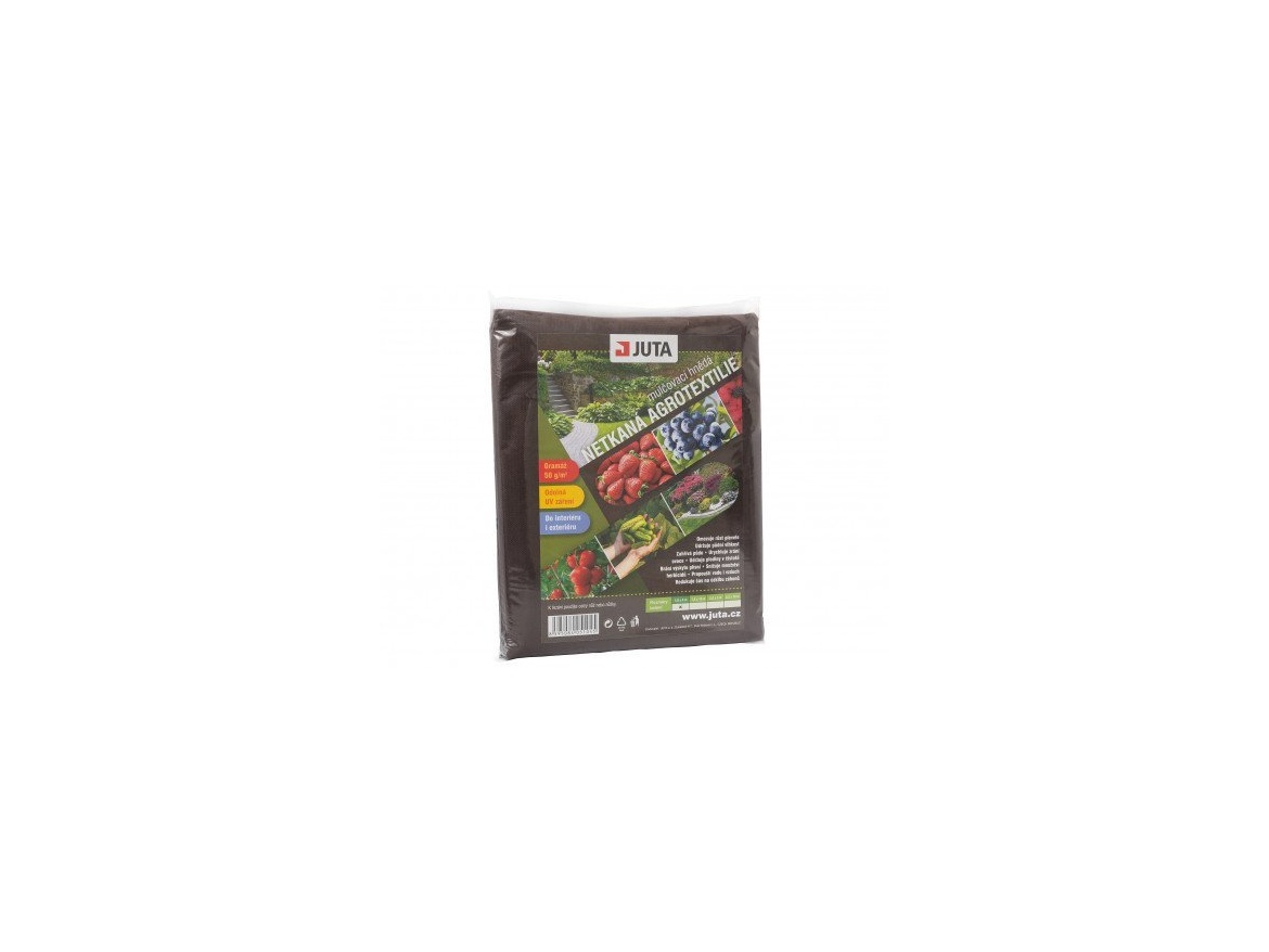 Netkaná mulčovací textilie  50 g/m² Juta Netkaná mulčovací textilie  50 g/m²