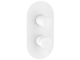 Ravak ES 068.10WV.O3.RB07F Podomítková baterie 3-cestná bez tělesa, White Velvet