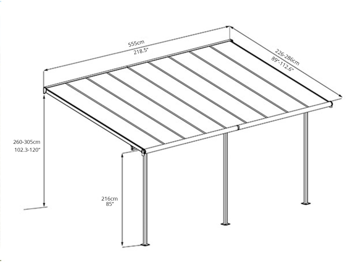 Pergola Palram Capri