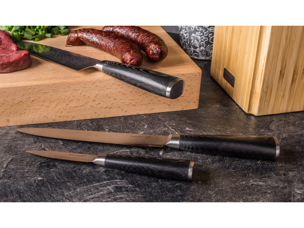 G21 Sada nožů  Damascus Premium, Box, 5 ks