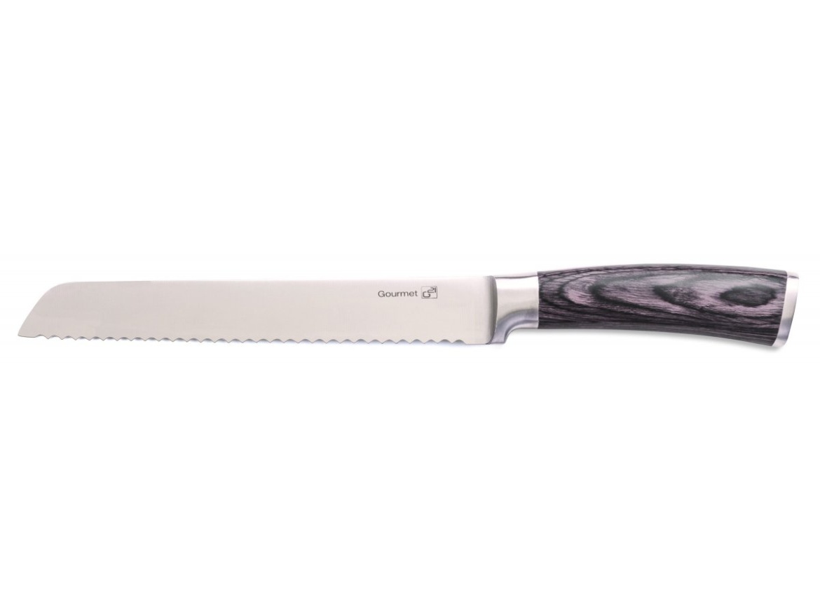G21 Sada nožů  Gourmet Rustic 5 ks + bambusový blok