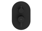 Ravak ES 065.20GB.O2.RB07E Podomietková batéria 2-cestná pre R-box, grafit kefovaný