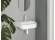 Ravak Umyvadlo Ceramic Slim Wall O 55 N, s otvorem pro baterii, s přepadem, bílá matná