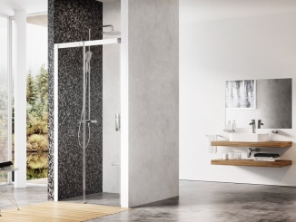 Sprchové dveře –  Ravak MSD2 120 L, biela+transparent