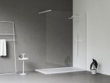 Ravak Walk-In Wall Set 70, bílá matná+transparent