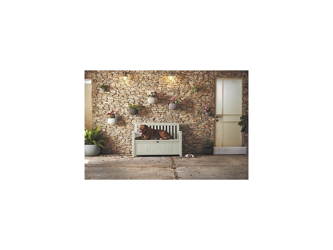 Keter Zahradní lavice  Patio Bench bílá