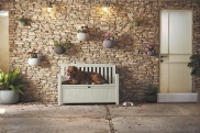 Keter Zahradní lavice Patio Bench bílá