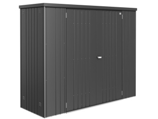 Plechové –  Skriňa na náradie veľ. 230 230 x 83 x 182,5 cm, tmavo šedá metalíza