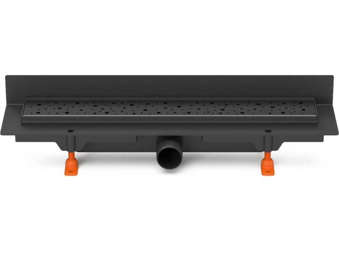 Žlab Chuděj LZB 40 Black (ke stěně)