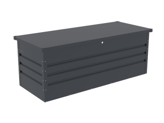 Zahradní nábytek –  G21 Zahradní box  Denver 560 L, antracitový plechový
