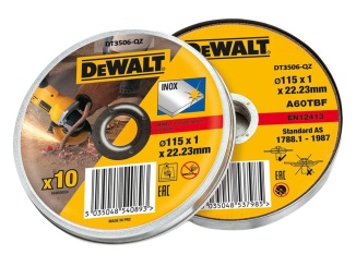 Příslušenství –  Dewalt Sada řezných kotoučů DT3506