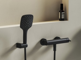 Sprchové –  Ravak NX 032.20BLM Sprchová nástěnná baterie bez sprchového setu, černá matná