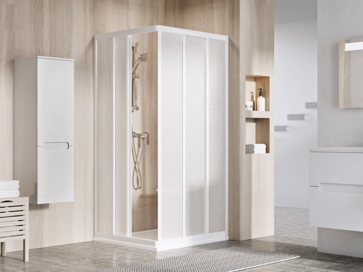 Ravak ASRV3 90 198, biela+pearl