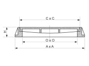 Poklop Copro CH4