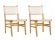 Zahradní židle Tuindeco Teak garden chair Mataram