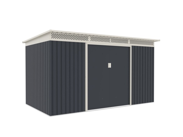 G21 Zahradní domek  GRAH 700 - 340 x 206 cm, antracitový