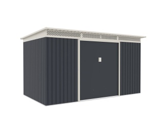 Zahradní domky –  G21 Zahradní domek  GRAH 700 - 340 x 206 cm, antracitový