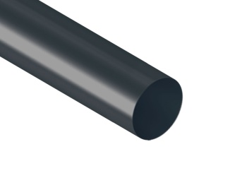 Svody –  Lakovaný odkvapový zvod 2 mx 100 mm RAL 7016 antracit