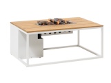 Stůl s plynovým ohništěm COSI Cosiloft 120 Wood
