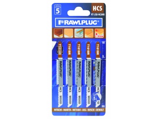 Příslušenství –  Rawlplug Pilový list do přímočaré pily na dřevo 2,5 mm