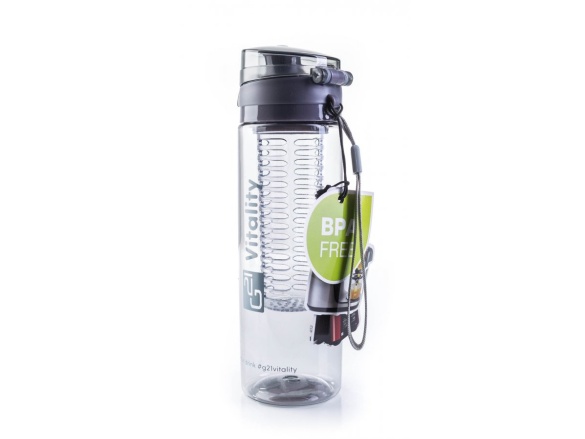 G21 Láhev  na smoothie/juice, 600 ml, šedá