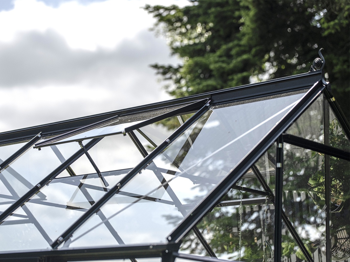 Klasický skleník Halls Icon Planthouse 6