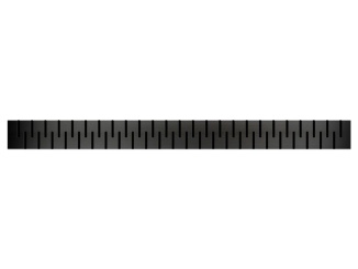 Technická sanita –  Chuděj Mřížka LINE - černá 1050 mm, Medium