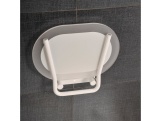 Ravak Sedadlo Chrome, clear/biela