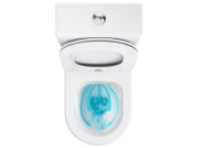 Ravak WC kombi Elegant RimOff set, vario odpad, biela