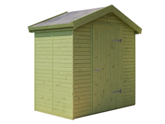 Dřevěné zahradní domky Tuindeco –  Vincent 188 x 122 cm prírodná