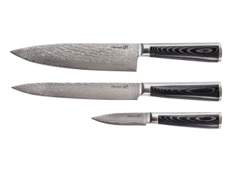 Sady nožů –  G21 Sada nožů  Damascus Premium, Box, 3 ks