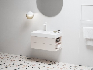 Ravak –  Ravak SD Lite 80 P skříňka pod umyvadlo Alabaster Pink