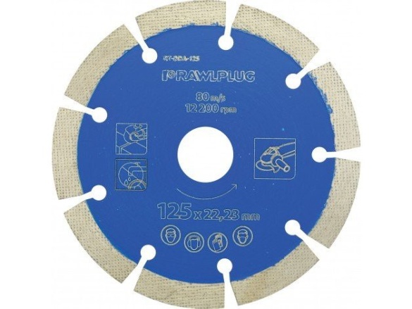 Rawlplug Diamantový kotouč SEGMENT beton