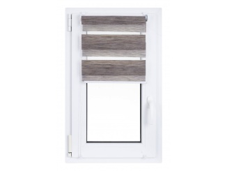 Den a noc –  Decori Wood 150 cm x 42 cm, biela / hnedá