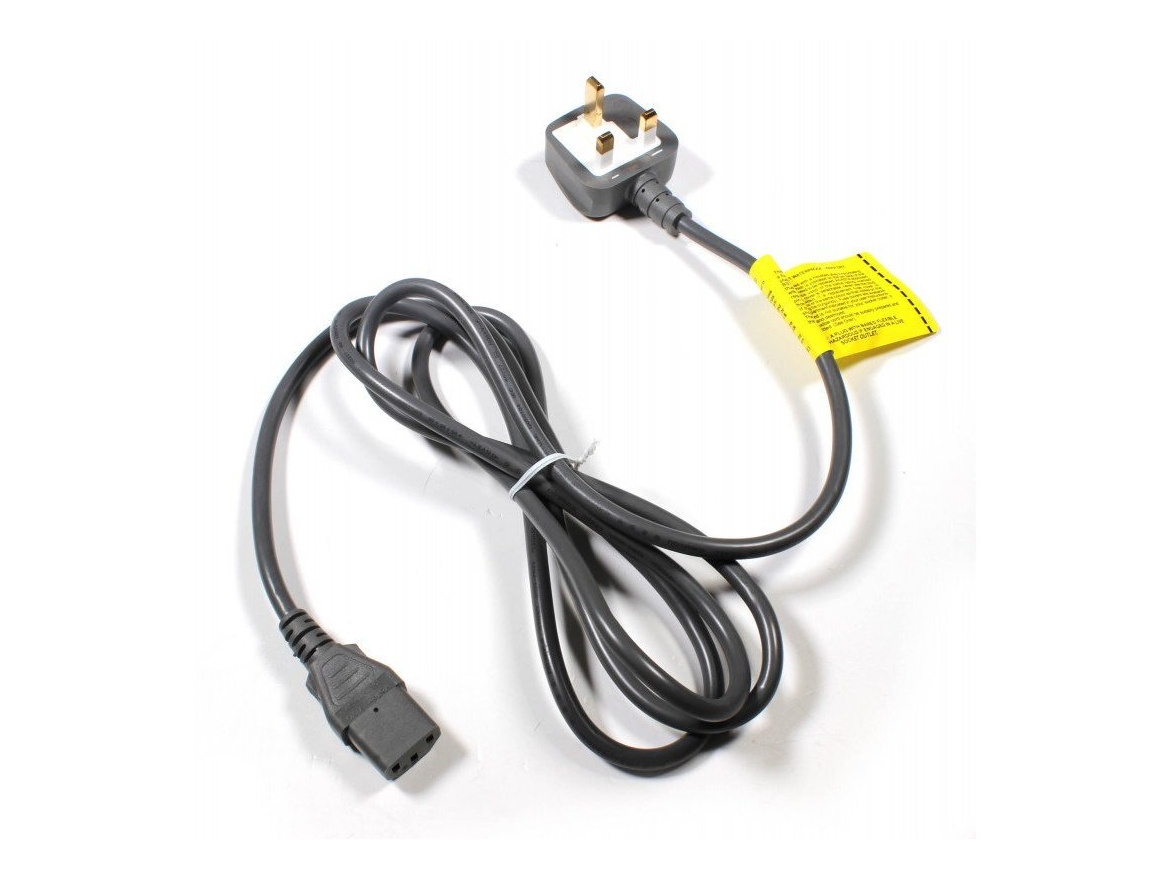 Příslušenství k vysoušečům Jet Dryer Napájecí kabel - UK vidlice BS1363 (Type G) / konektor IEC C13  - šedý