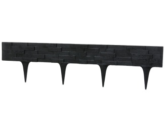Obrubníky Covernit –  Covergarden Stone 9,5 cm x 2,37 m čierna
