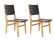 Zahradní židle Tuindeco Teak garden chair Bantam