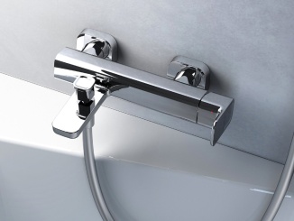 Vanové –  Ravak TD 022.00CR Vanová nástěnná baterie bez sprchového setu, chrom