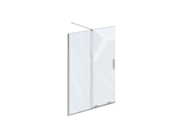 Ravak ROWI 120, černá+transparent