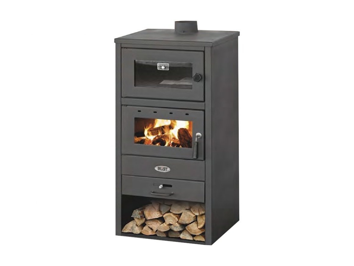 Krbová kamna s troubou na pečení Blist BR NAPOLI - 12 kW