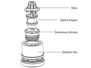Odvodňovací Scobax přípojka Stop Pro