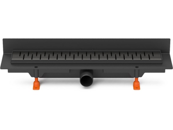Žlab Chuděj LZB 40 Black (ke stěně)