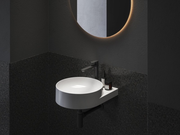 Ravak EL 014.60RGB Umývadlová batéria 220 mm bez odtokovej armatúry, ružové zlato kefované