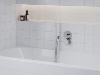 Podomítkové –  Ravak EL 065.60RGB.O2.RB07E Podomítková baterie 2-cestná bez tělesa, růžové zlato kartáčované