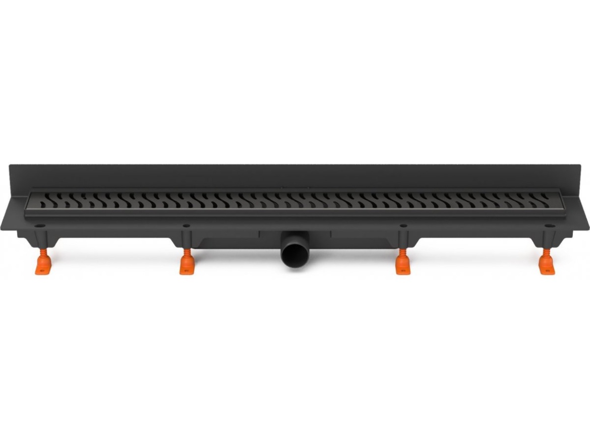 Žlab Chuděj LZB 40 Black (ke stěně)