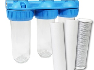 Sanitární instalace –  Donner set TRIO 3 stupňová filtrace (aktivní uhlík blok)